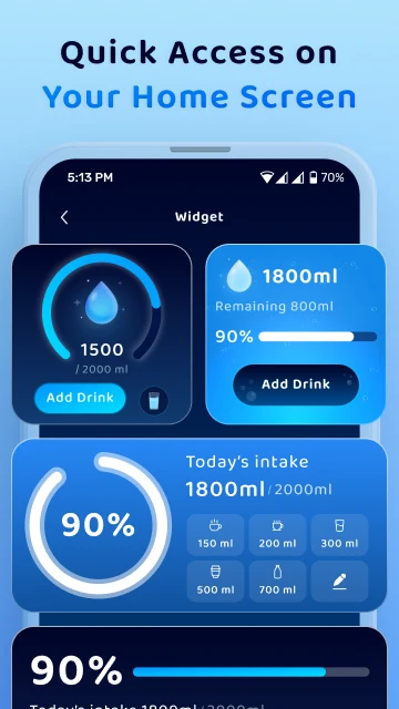 Water Tracker & Reminder screenshot